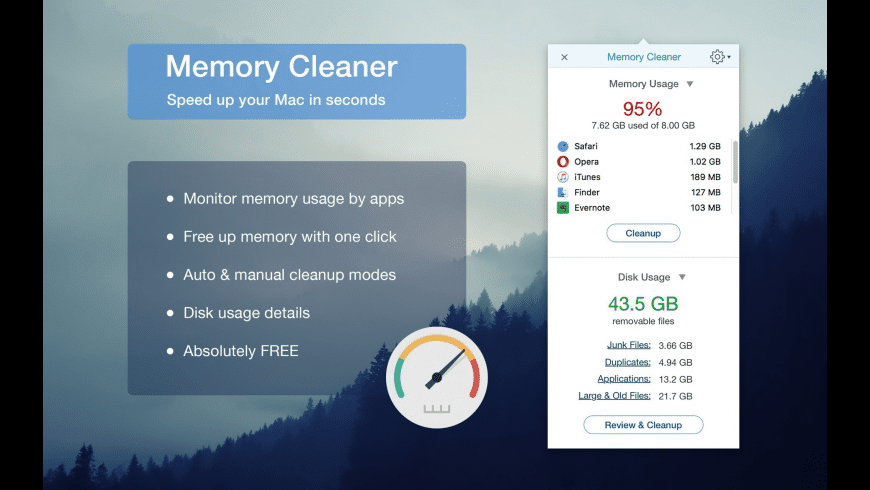 Memory clean for mac